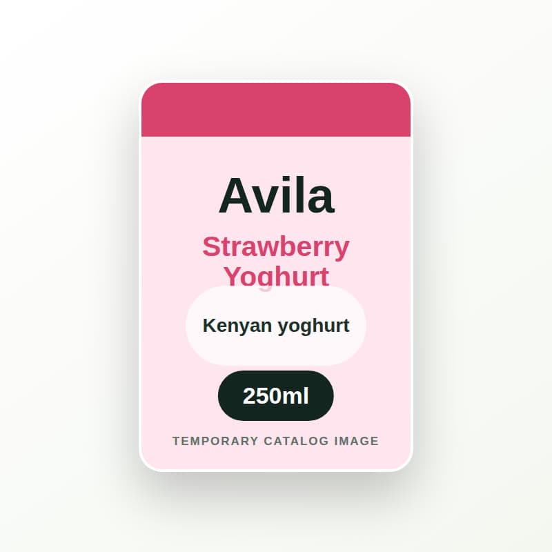 Avila Strawberry Yoghurt (250ml)
