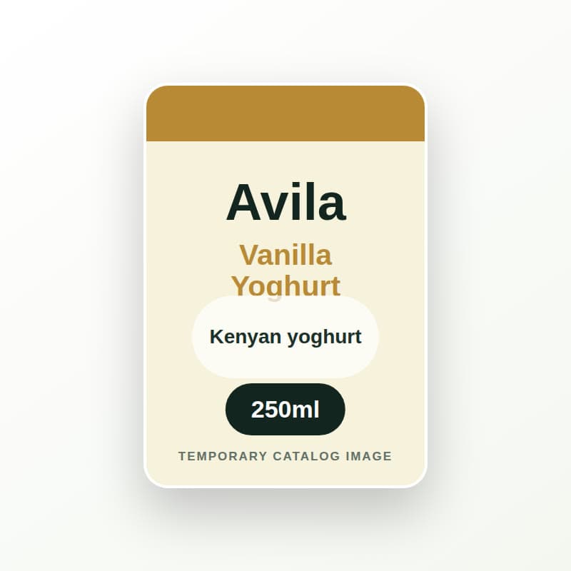 Avila Vanilla Yoghurt (250ml)